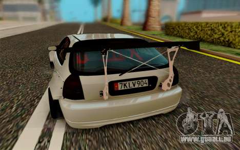 Honda Civic 98 Hatch Rocket Bunny für GTA San Andreas