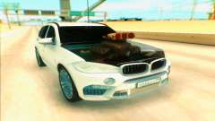 BMW X5 blanc pour GTA San Andreas