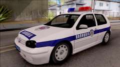 Volkswagen Golf 4 GTI Policija für GTA San Andreas