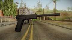 Glock 17 3 Dot Sight with Long Barrel für GTA San Andreas