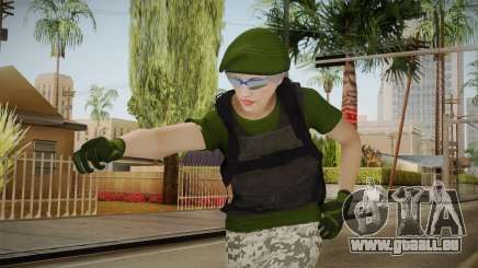 Gunrunning Female Skin v1 für GTA San Andreas