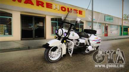 Harley-Davidson Police Bike YRP für GTA San Andreas