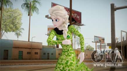 Elsa Military Skin pour GTA San Andreas