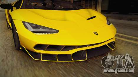 Lamborghini Centenario LP770-4 v1 pour GTA San Andreas