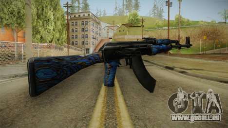 CS: GO AK-47 Blue Laminate Skin pour GTA San Andreas