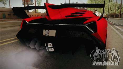 Lamborgini Veneno Roadster 2014 IVF v2 für GTA San Andreas