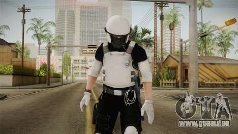 Mirror Edge Riot Cop v2 für GTA San Andreas