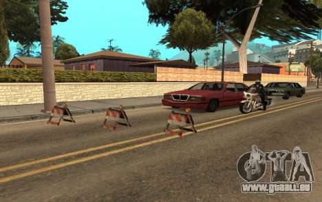 Des barrages routiers pour GTA San Andreas