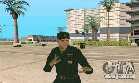 La haute Sergent de Police v. 1 pour GTA San Andreas