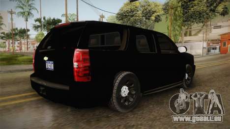 Chevrolet Tahoe 2013 Police pour GTA San Andreas