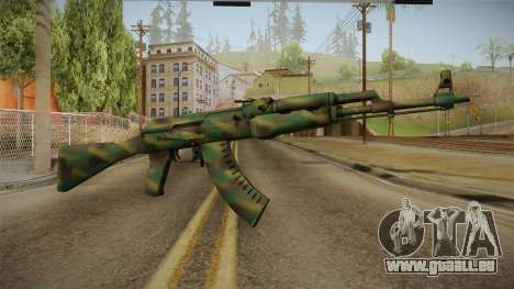 CS: GO AK-47 Jungle Spray Skin pour GTA San Andreas