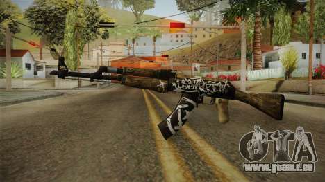CS: GO AK-47 Wasteland Rebel Skin pour GTA San Andreas