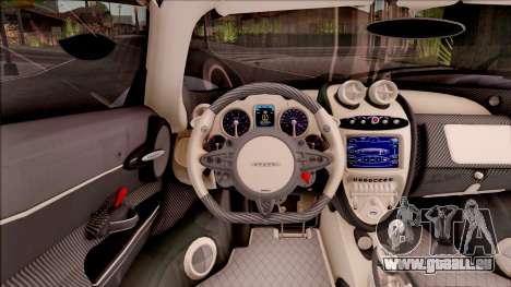 Pagani Huayra Roadster 2017 für GTA San Andreas