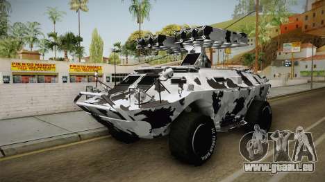 APC GTA 5 GunRunning Custom Turret für GTA San Andreas