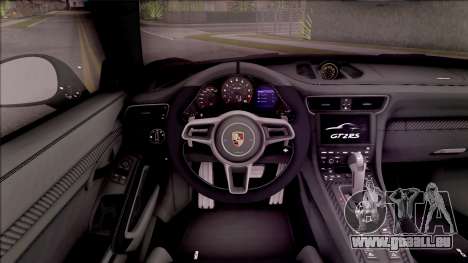 Porsche 911 GT2 RS 2017 SA Plate pour GTA San Andreas
