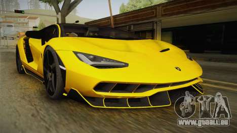 Lamborghini Centenario LP770-4 v1 pour GTA San Andreas