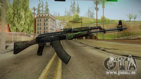 CS: GO AK-47 Emerald Pinstripe Skin für GTA San Andreas