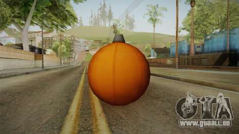 Green Goblin Classic Pumpkin Grenade für GTA San Andreas