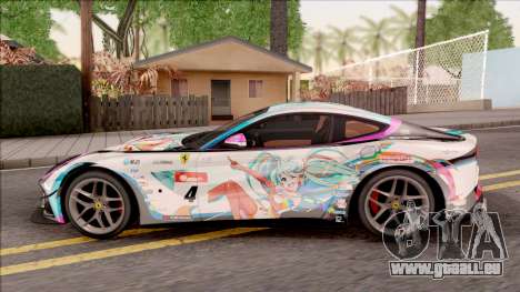 Ferrari F12 Berlinetta Noraimo Miku Racing 2016 pour GTA San Andreas