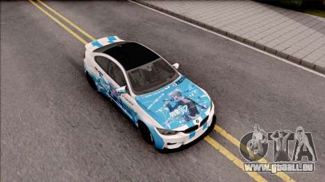 BMW M4 Itasha Hatsune Miku 2017 Liberty Walk pour GTA San Andreas