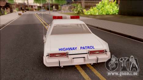 Dodge Monaco Montana Highway Patrol v2 für GTA San Andreas