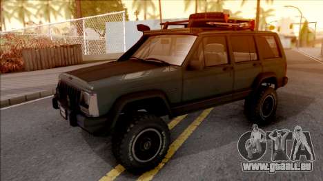 Jeep Cherokee 1984 Off-Road pour GTA San Andreas