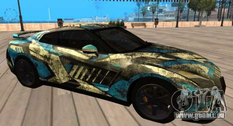 Nissan GTR 2015 Bulkin Edition 1.0 pour GTA San Andreas