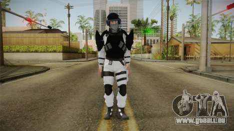 Mirror Edge Cop Heavy v2 für GTA San Andreas