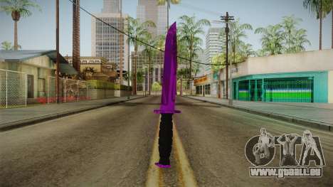 Purple Knife pour GTA San Andreas