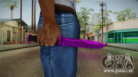 Purple Knife für GTA San Andreas