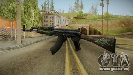 CS: GO AK-47 Emerald Pinstripe Skin pour GTA San Andreas