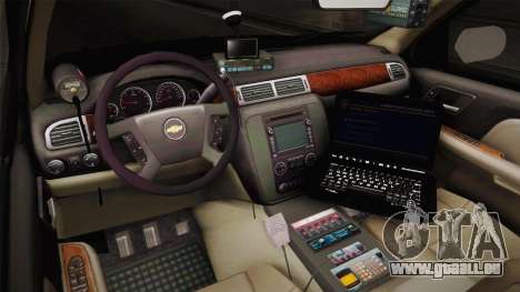 Chevrolet Tahoe 2013 Police pour GTA San Andreas