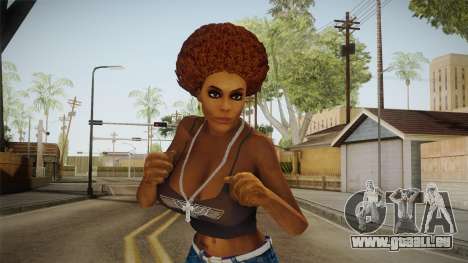 Afro Girl Skin v2 pour GTA San Andreas