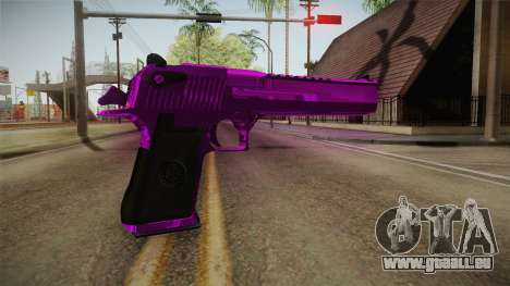 Purple Desert Eagle für GTA San Andreas