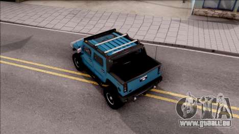 Hummer H2 Sut 4x4 für GTA San Andreas