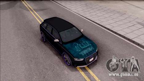 Audi RS4 Avant Edition Tron Legacy für GTA San Andreas