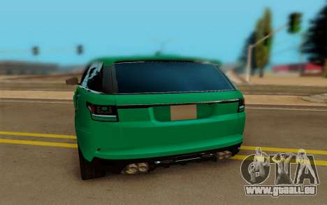 Range Rover SVR für GTA San Andreas