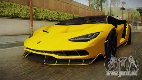 Lamborghini Centenario LP770-4 v1 pour GTA San Andreas