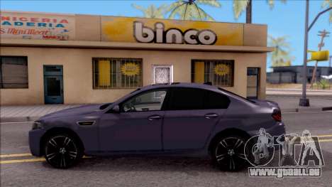 BMW M5 HQ Lowest Poly für GTA San Andreas