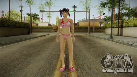 Marie Rose Red Swimsuit für GTA San Andreas
