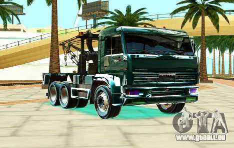 KamAZ-6520-V8-TURBO Tow truck für GTA San Andreas