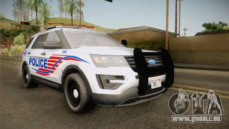 Ford Explorer 2016 Police pour GTA San Andreas