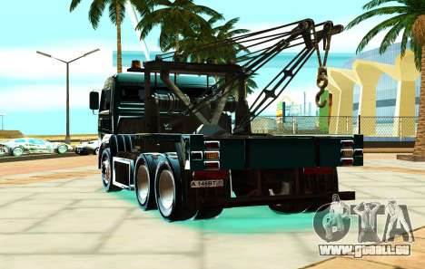 KamAZ 6520 V8 TURBO de camion de Remorquage pour GTA San Andreas