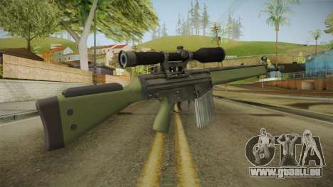 CS-GO - SG1 Sniper Rifle für GTA San Andreas