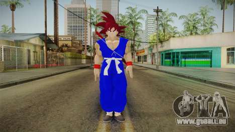 Goku Original DB Gi Blue v2 für GTA San Andreas