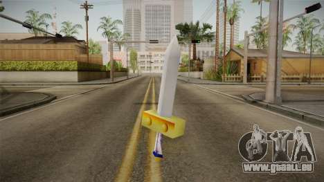 Hyrule Warriors - Kokiri Sword für GTA San Andreas