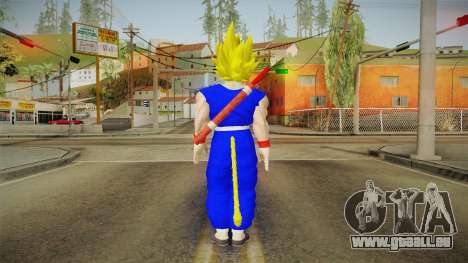Goku Original DB Gi Blue v4 für GTA San Andreas