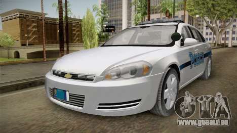 Chevrolet Impala 2011 Police pour GTA San Andreas