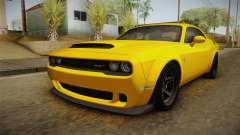 Dodge Challenger 2017 Demon pour GTA San Andreas