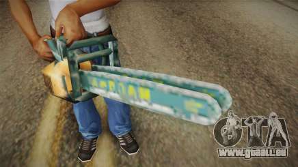 Motosierra Doble Hoja Chainsaw pour GTA San Andreas